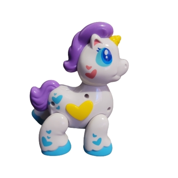 Play Right Fairy Tales Unicorn Lights makes Sounds Moving Parts cute - Picture 1 of 8
